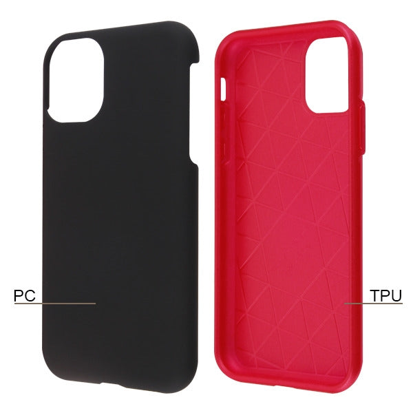 Apple iPhone 11 Pro - MyBat Fuse Hybrid Cover - Black / Red (4541)