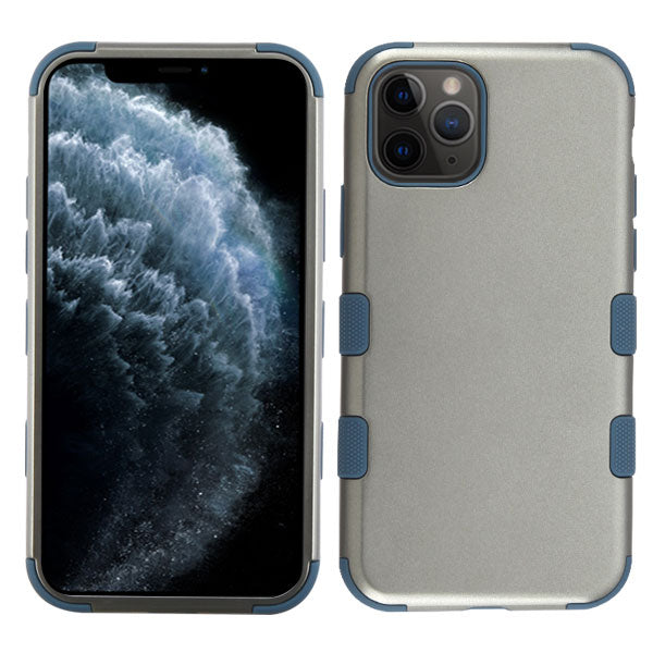 Apple iPhone 11 Pro - MyBat Tuff Hybrid Cover - Mocha / Agean Blue (4543)