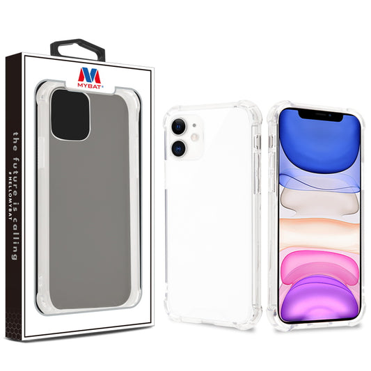 Apple iPhone 11 (6.1) MyBat Sturdy Gummy Cover-  Transparent Clear (1101232)