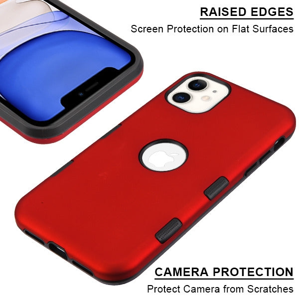 Apple iPhone 11 (6.1) MyBat TUFF Subs Series Case - Red (1101226)
