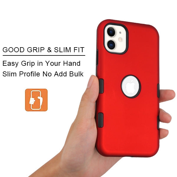 Apple iPhone 11 (6.1) MyBat TUFF Subs Series Case - Red (1101226)