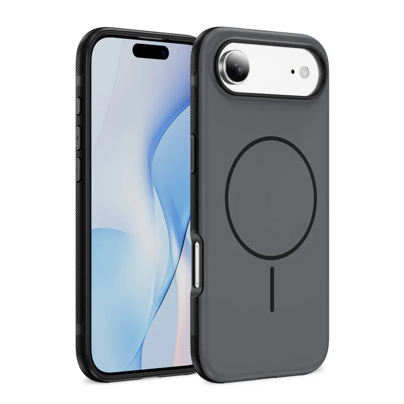 Luxury Original Hard PC Magsafe Case for  IPHONE 17 AIR Shockproof Matte Thin Magnetic Cover - BLACK ( 1103764) (MSRP $39.99)