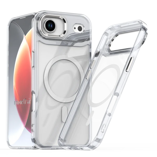 iPhone 17 Air High Quality Anti-fingerprints Magnetic Case - Clear (1103232) (MSRP $59.99)
