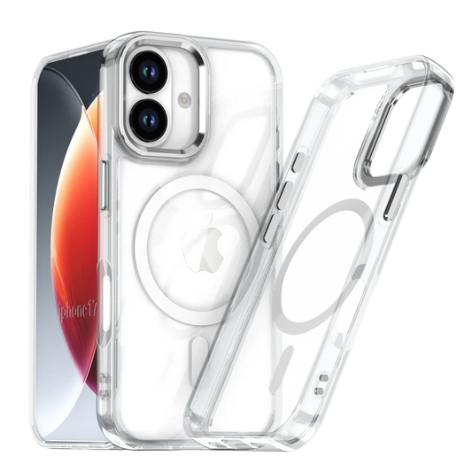 iPhone 17 High Quality Anti-fingerprints Magnetic Case - Clear (1103225) (MSRP $59.99)