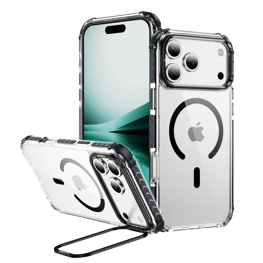 iPhone 17 PRO MAX Magsafe Magnetic Skin Feel Metal Lens Holder - BLACK (1103245) (MSRP $59.99)