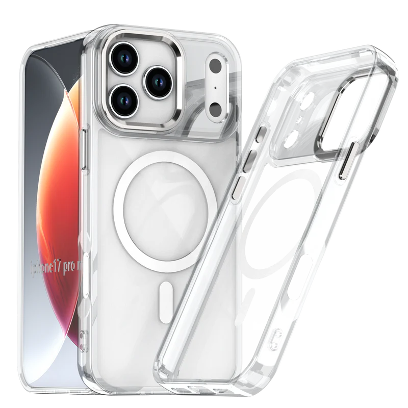 IPHONE 17 PRO MAX High Quality Anti-fingerprints Magnetic Case - Clear (1103248) (MSRP $59.99)