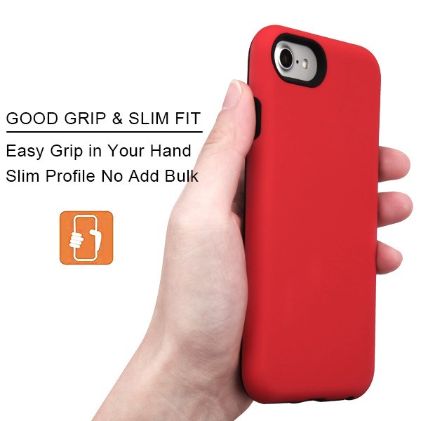 Apple iPhone SE (2020) 6/8/7/ MyBat Fuse Series Case - Red/Black (1101221)