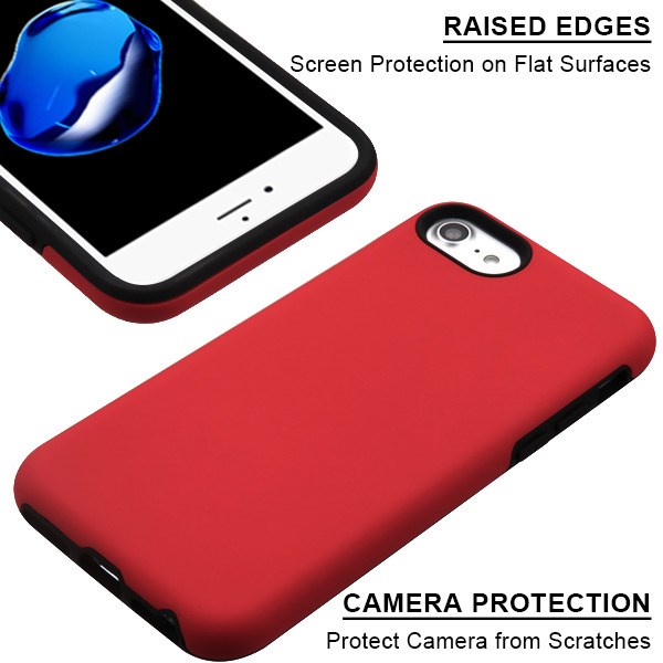 Apple iPhone SE (2020) 6/8/7/ MyBat Fuse Series Case - Red/Black (1101221)