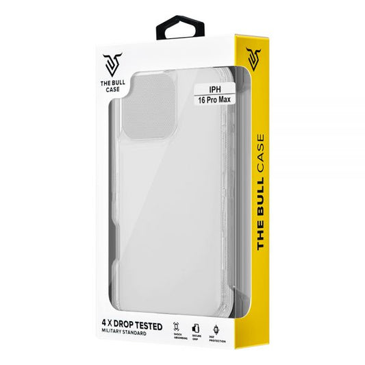 Cube® - Apple iPhone 16 Pro Max (6.9) - Tough Pro Case with Holster Clip - Clear Clear (1103065) (MSRP 49.99)