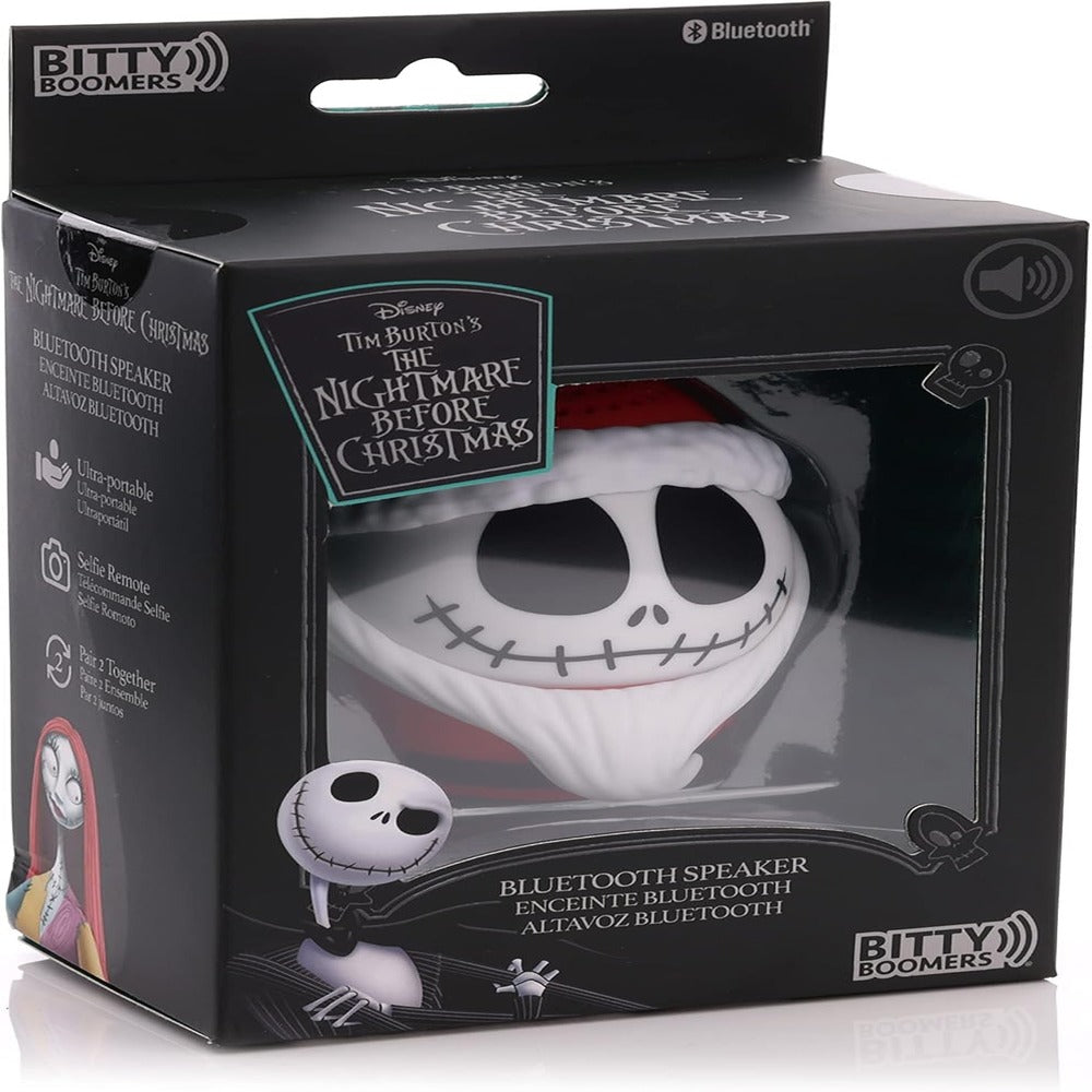 Bitty Boomers Disney: Tim Burton's The Nightmare Before Christmas - Jack Skellington Santa - Mini Bluetooth Speaker  ( 1103525) (MSRP $39.99)