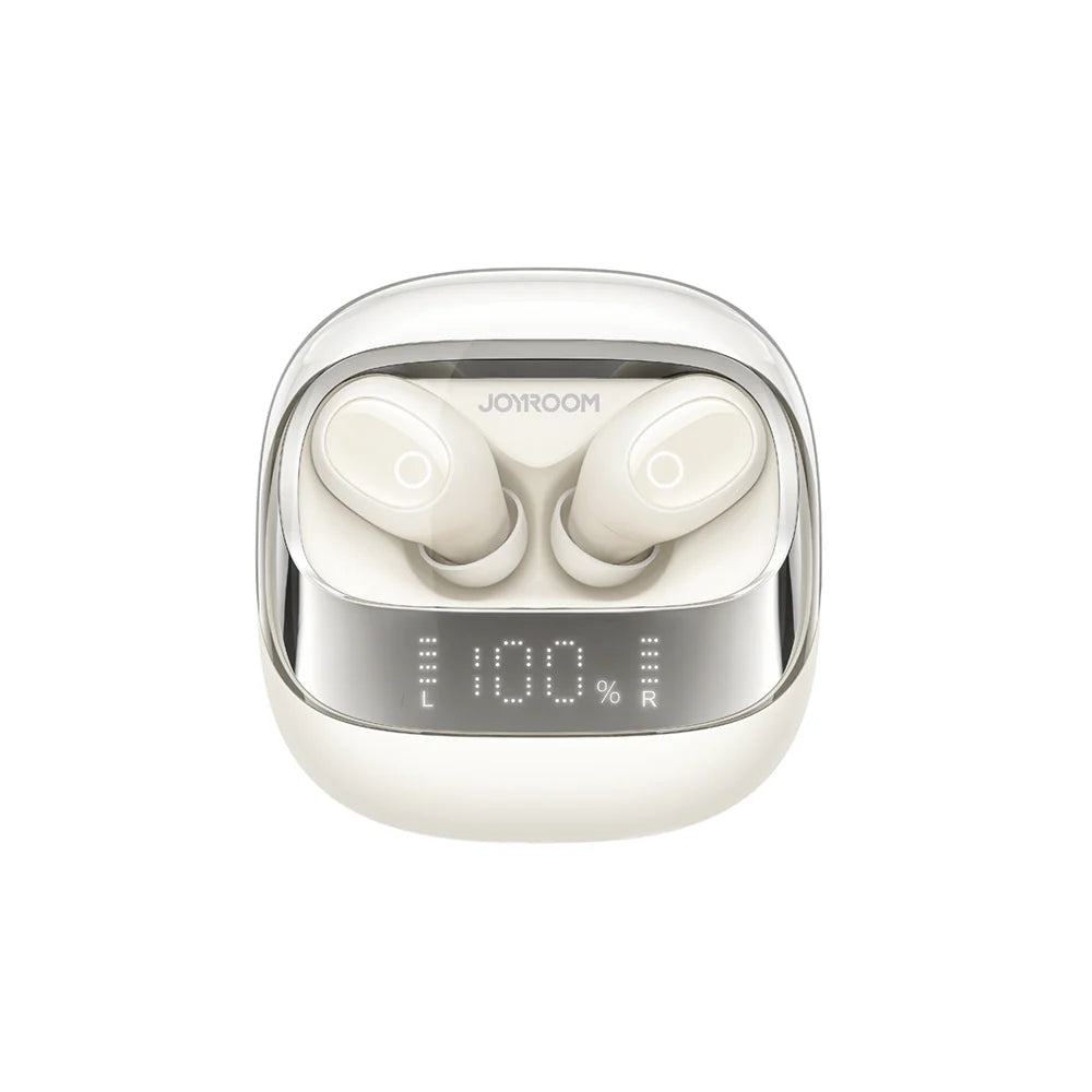 JR-DB2 True Wireless Earbuds with Digital screen- White (1107096)