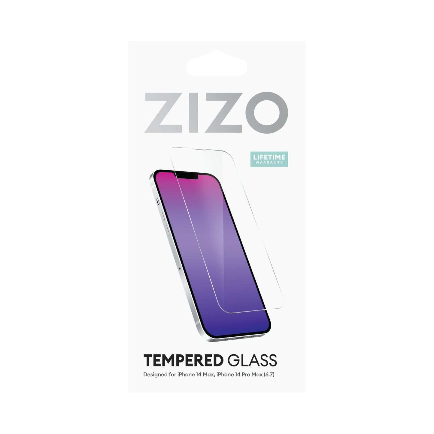 APPLE IPHONE 14 PLUS / 14 PRO  MAX (6.7)  ZIZO TEMPERED GLASS SCREEN PROTECTOR - CLEAR (1104892)