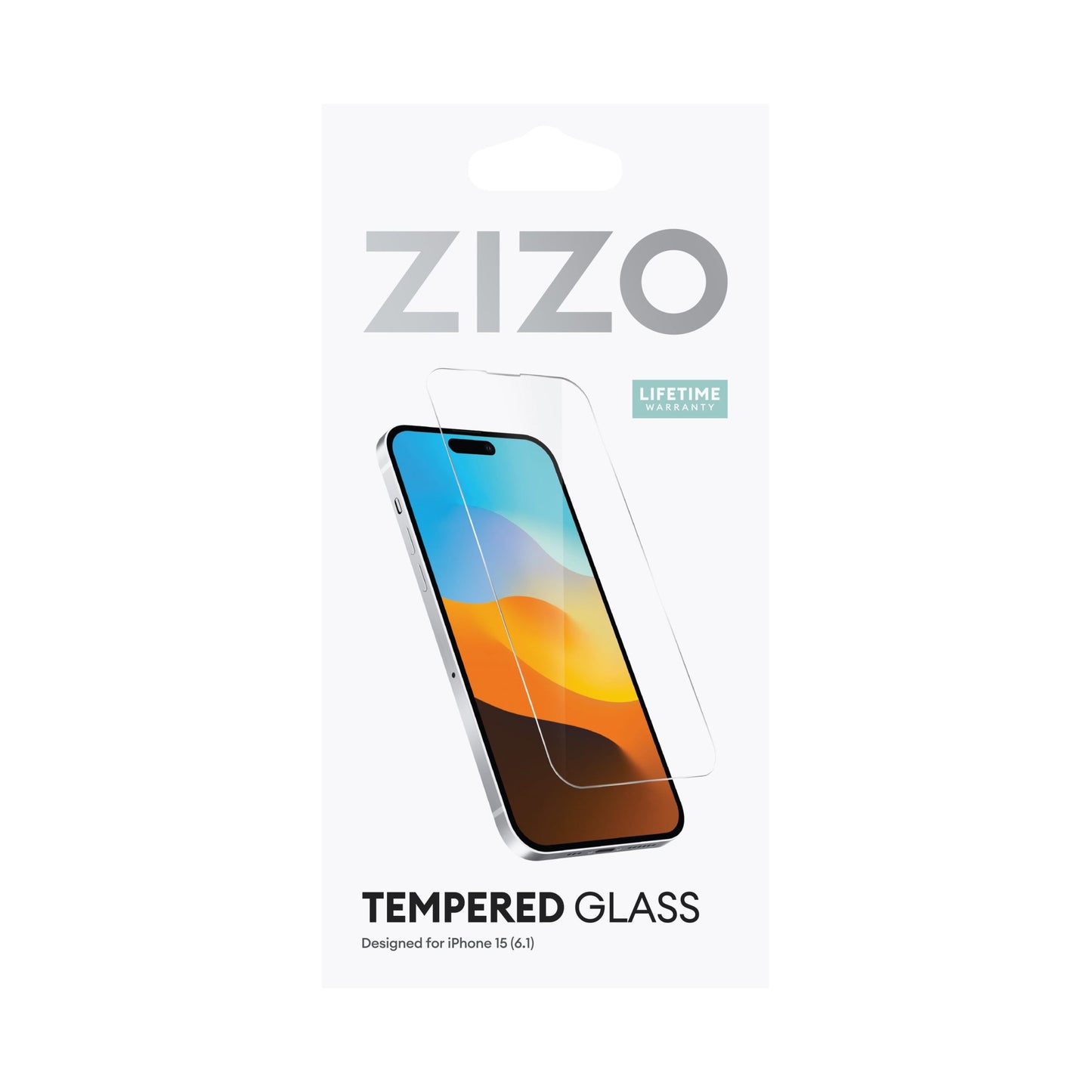 Apple iPhone 15 / 15 Pro ZIZO TEMPERED GLASS Screen Protector - Clear (1106642)