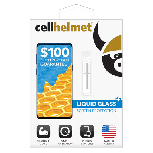 cellhelmet Liquid Glass - Phone / Tablet - $100 Coverage  (11037767) ($59.99 MSRP)