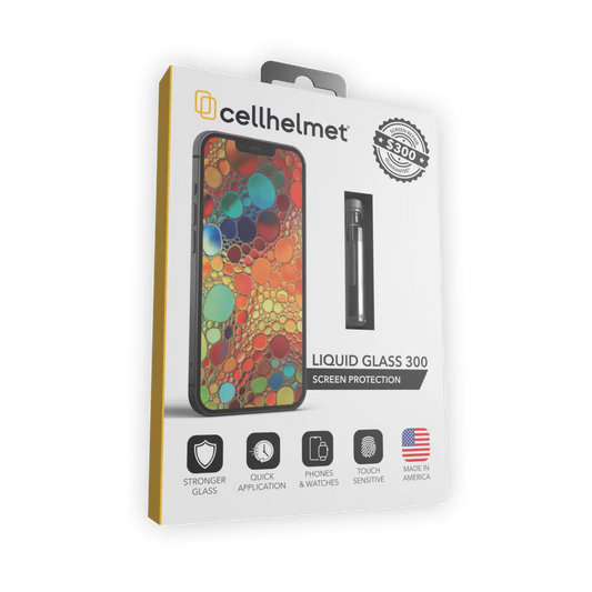 cellhelmet Liquid Glass - Phone / Tablet / Watch - $300 Coverage  (11037766) ($79.99 MSRP)