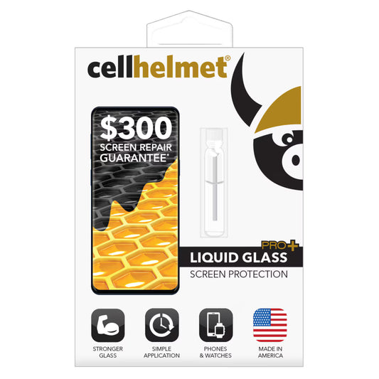 cellhelmet Liquid Glass - Phone / Tablet / Watch - $300 Coverage  (11037766) ($79.99 MSRP)