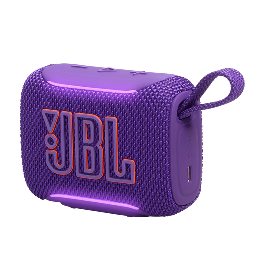 JBL GO 5 PORTABLE BLUETOOTH SPEAKER - PURPLE ( 1107959) (MSRP $69.99)