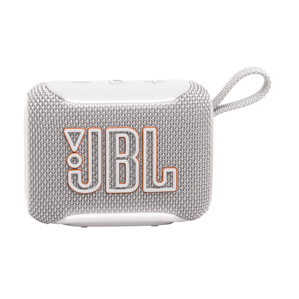 JBL GO 5 PORTABLE BLUETOOTH SPEAKER - WHITE ( 1107960) (MSRP $69.99)