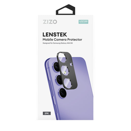 ZIZO LENSTEK GALAXY A54 5G CAMERA LENS PROTECTOR (2 PACK) - Black (1105955)
