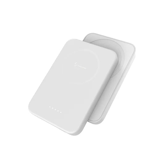 NineCarat Magnetic  Power Bank (5K, Double-Sided, included Wallet, White ( 1107593) (MSRP $69.99)