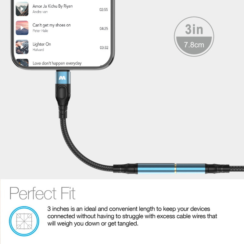 MyBat USB-C to 3.5mm Audio Adapter - Black (1106337)