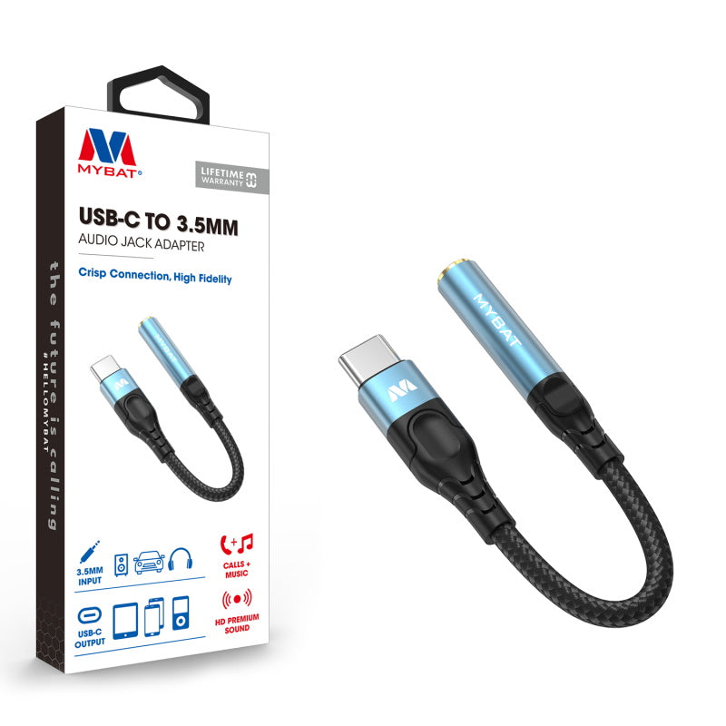 MyBat USB-C to 3.5mm Audio Adapter - Black (1106337)