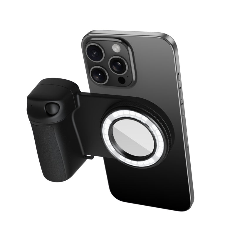MyBat FlashBack MagSafe Ring Light + Shutter Grip - Black  ( 1103722) (MSRP $69.99)