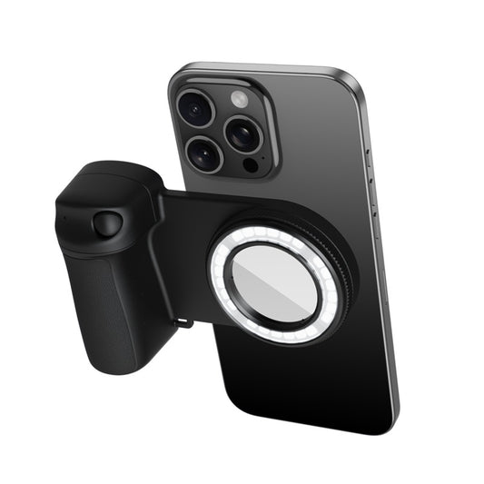 MyBat FlashBack MagSafe Ring Light + Shutter Grip - Black  ( 1103722) (MSRP $69.99)