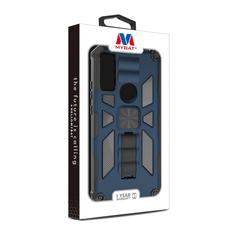 Cricket Ovation 3 MyBat Sturdy Hybrid Protector Cover (with Stand) - Ink Blue / Black (1105273)