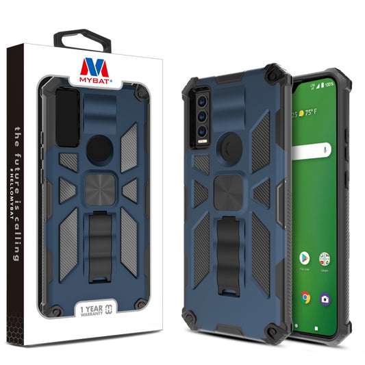 Cricket Ovation 3 MyBat Sturdy Hybrid Protector Cover (with Stand) - Ink Blue / Black (1105273)