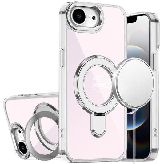 iPhone 17E / 16E / SE4 CHROME HQ Rotational Magnetic Ring Hybrid - Clear ( 1107778) (MSRP $69.99)