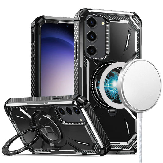 Samsung Galaxy s24 Premium Circle [Magnetic Circle] Kickstand - Black  (1103041) (MSRP 49.99)