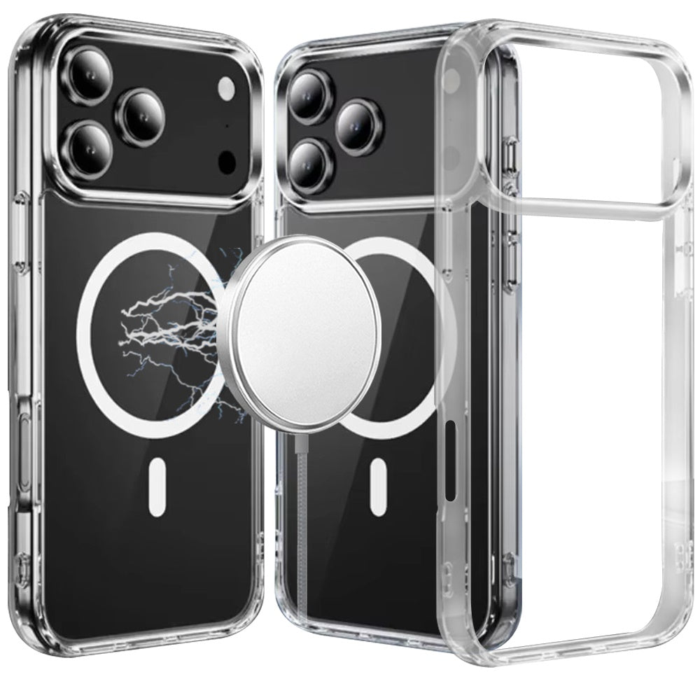 iPhone 17 Pro Max Thick Transparent [Magnetic Circle] Shockproof Hybrid - Clear (1103214) (MSRP $49.99)