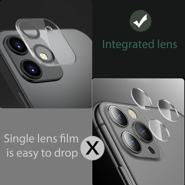 Apple iPhone 12 (6.1 ) MyBat Tempered Glass Lens Protector (2.5D)- Clear (1102964)