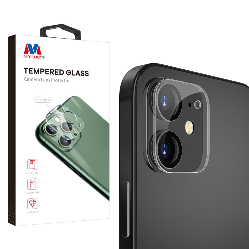 Apple iPhone 12 (6.1 ) MyBat Tempered Glass Lens Protector (2.5D)- Clear (1102964)