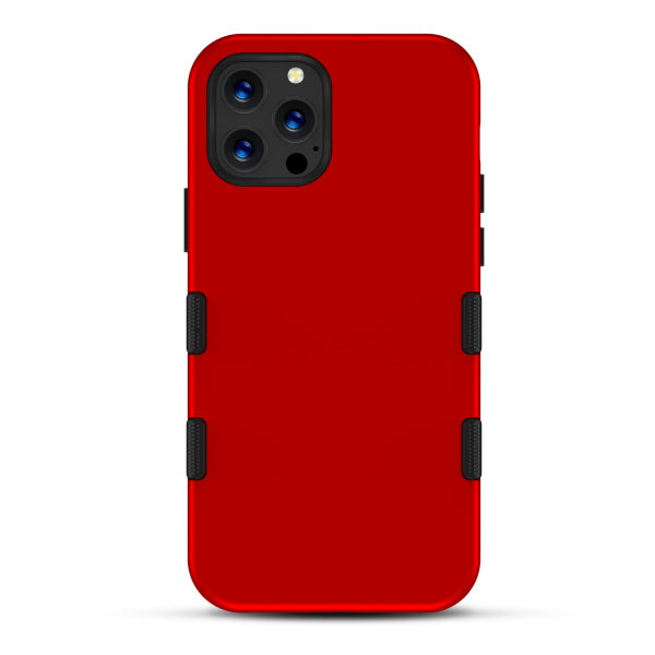 Apple iPhone 12 Pro Max (6.7) MyBat TUFF Subs Series Case - Red (1101157)
