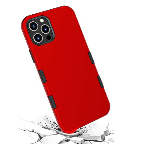 Apple iPhone 12 Pro Max (6.7) MyBat TUFF Subs Series Case - Red (1101157)