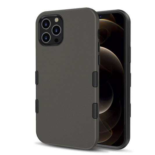 Apple iPhone 12 Pro Max (6.7) MyBat TUFF Subs Series Case - Gunmetal (1101161)