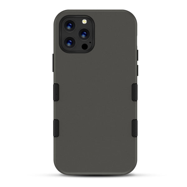 Apple iPhone 12 Pro Max (6.7) MyBat TUFF Subs Series Case - Gunmetal (1101161)