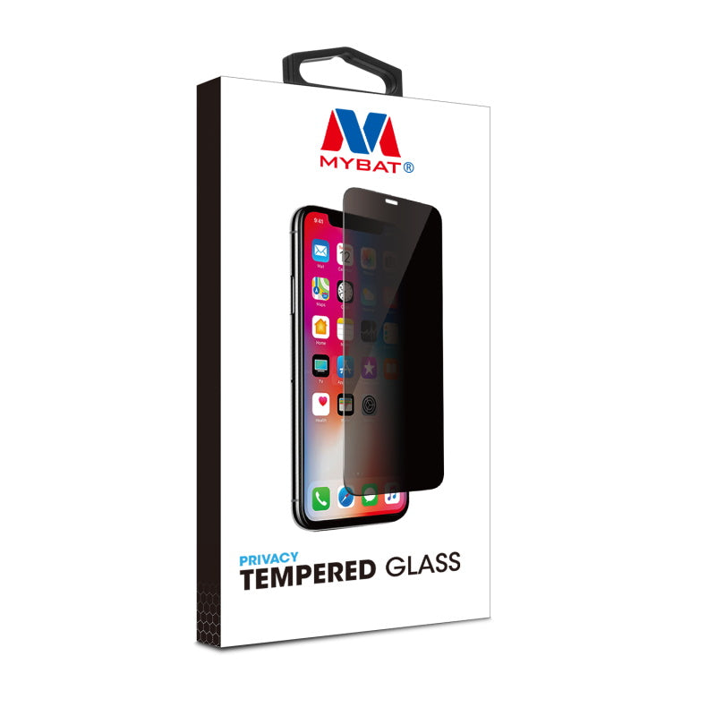 Apple iPhone 12 (6.1) / 12 Pro (6.1) MyBat Privacy Tempered Glass Screen Protector (2.5D)- Smoke (1102966)