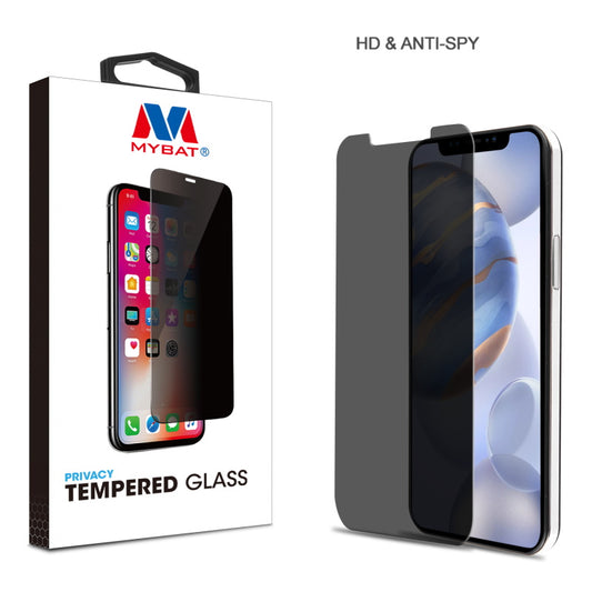 Apple iPhone 12 (6.1) / 12 Pro (6.1) MyBat Privacy Tempered Glass Screen Protector (2.5D)- Smoke (1102966)