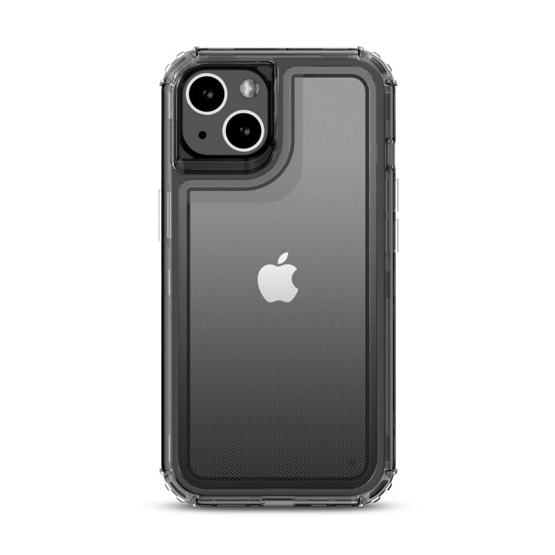 MyBat Hybrid Protector Cover for Apple iPhone 13 mini (5.4) - Transparent Black / Transparent Clear (1102111)