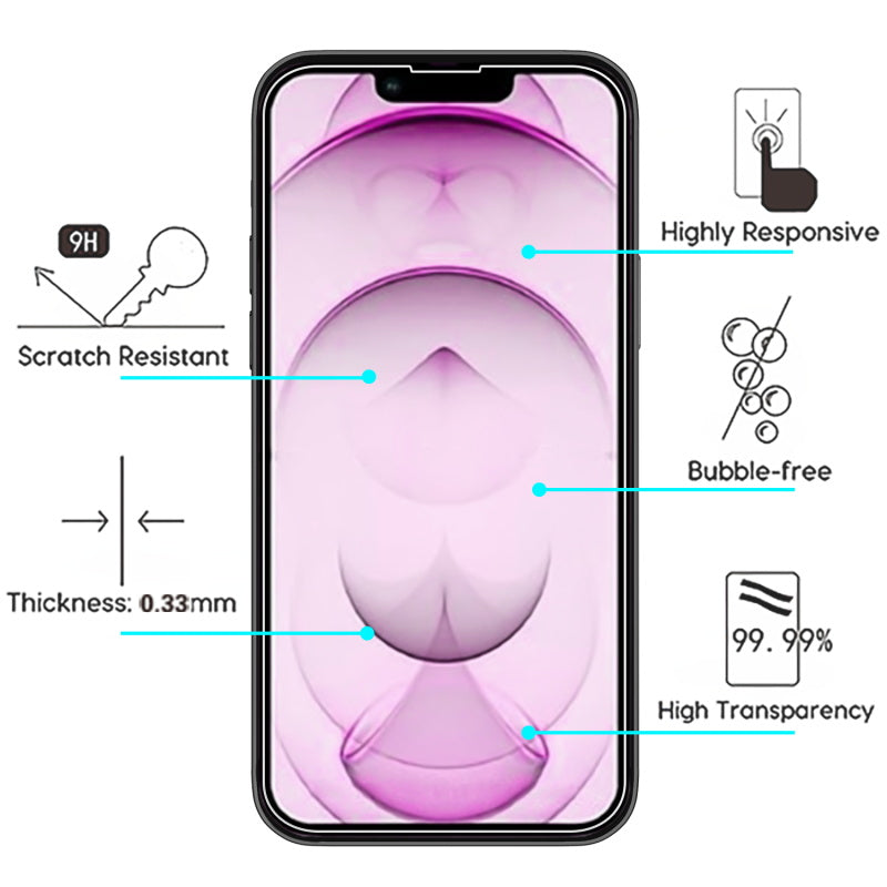 MyBat Tempered Glass Screen Protector (2.5D) for Apple iPhone 13 mini (5.4) - Clear (1102113)