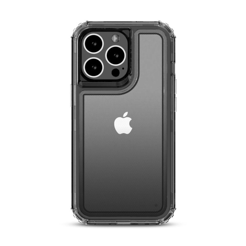 MyBat Hybrid Protector Cover for Apple iPhone 13 Pro (6.1) - Transparent Black / Transparent Clear (1102096)