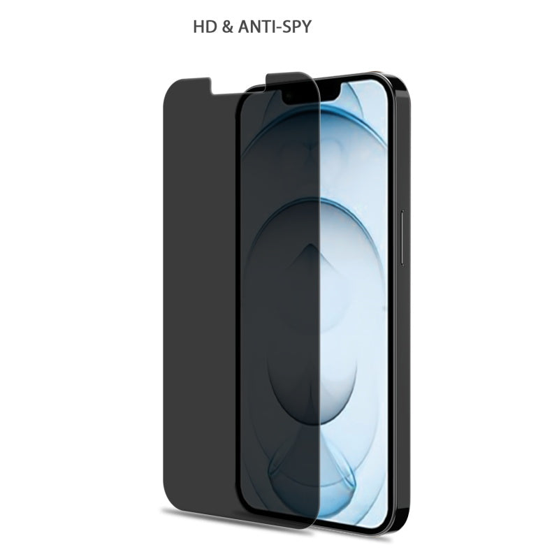 MyBat Privacy Tempered Glass Screen Protector (2.5D) for Apple iPhone Pro Max (6.7) / 14 Plus (6.7) - Smoke (1102091)