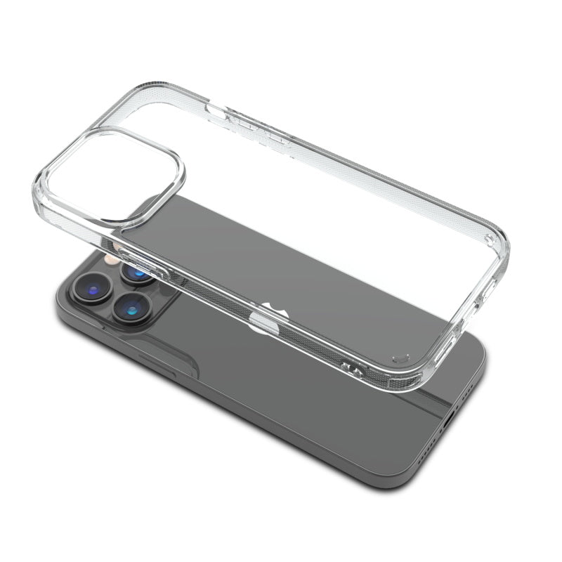 Apple iPhone 14 PRO MyBat Sturdy Gummy Cover Case - Highly Transparent Clear / Transparent Clear (1104696)