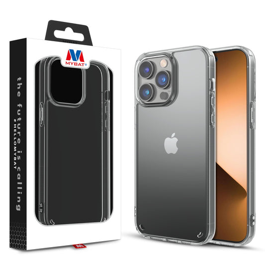 Apple iPhone 14 PRO MyBat Sturdy Gummy Cover Case - Highly Transparent Clear / Transparent Clear (1104696)