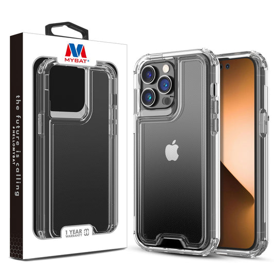 Apple iPhone 14 PRO MyBat Hybrid Protector Cover - Transparent Clear / Transparent Clear (1104698)