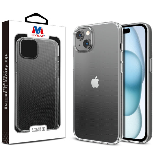 MyBat Candy Skin Cover for Apple iPhone 15 (6.1) - Glossy Transparent Clear (1106146)