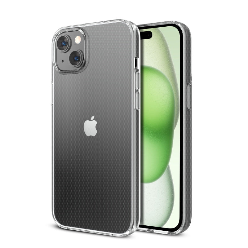 MyBat Candy Skin Cover for Apple iPhone 15 Plus (6.7) - Glossy Transparent Clear (1106134)